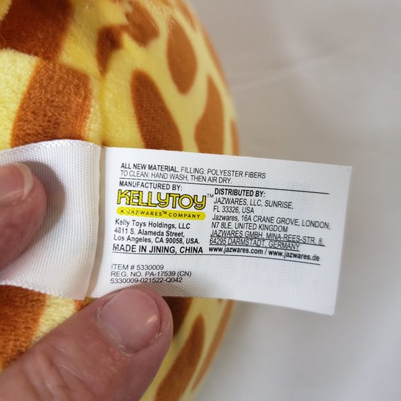 2017 Squishmallow Gary the Giraffe Plush 8" Stuffed Animal with Tags Stuffie Toy - Picture 9 of 11